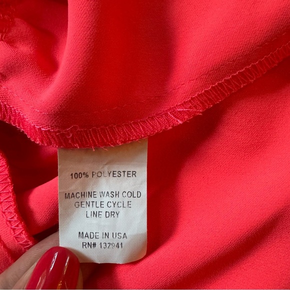 Amanda Uprichard Pruitt Dress in Pink Lacquer - Size Small - Picture 6 of 6